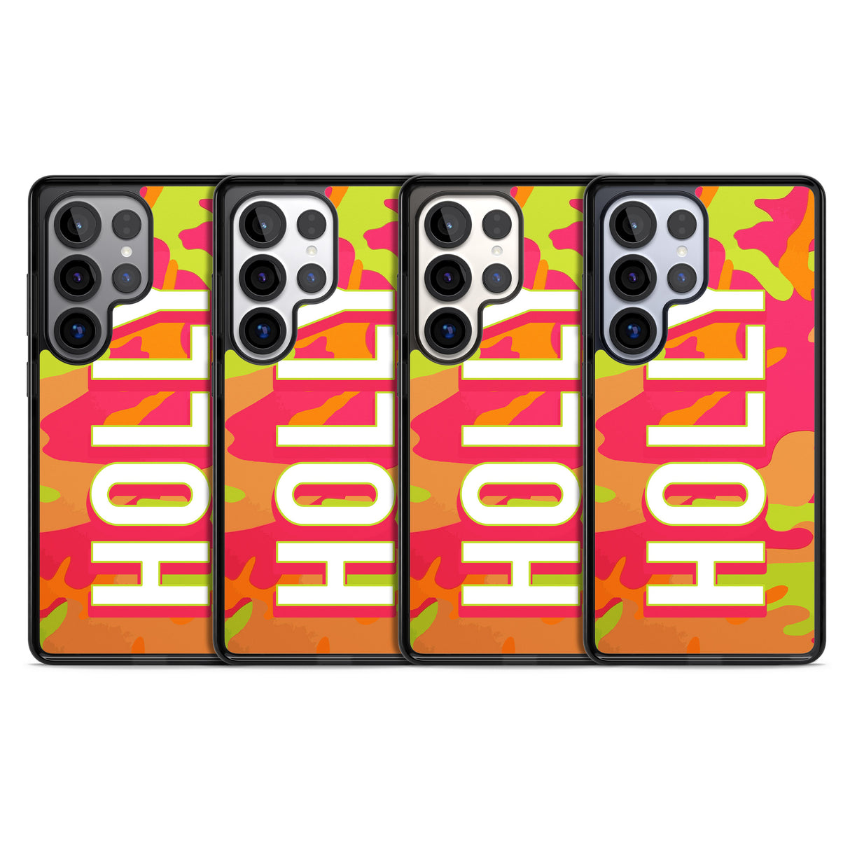 Personalised Colourful Neon Camo