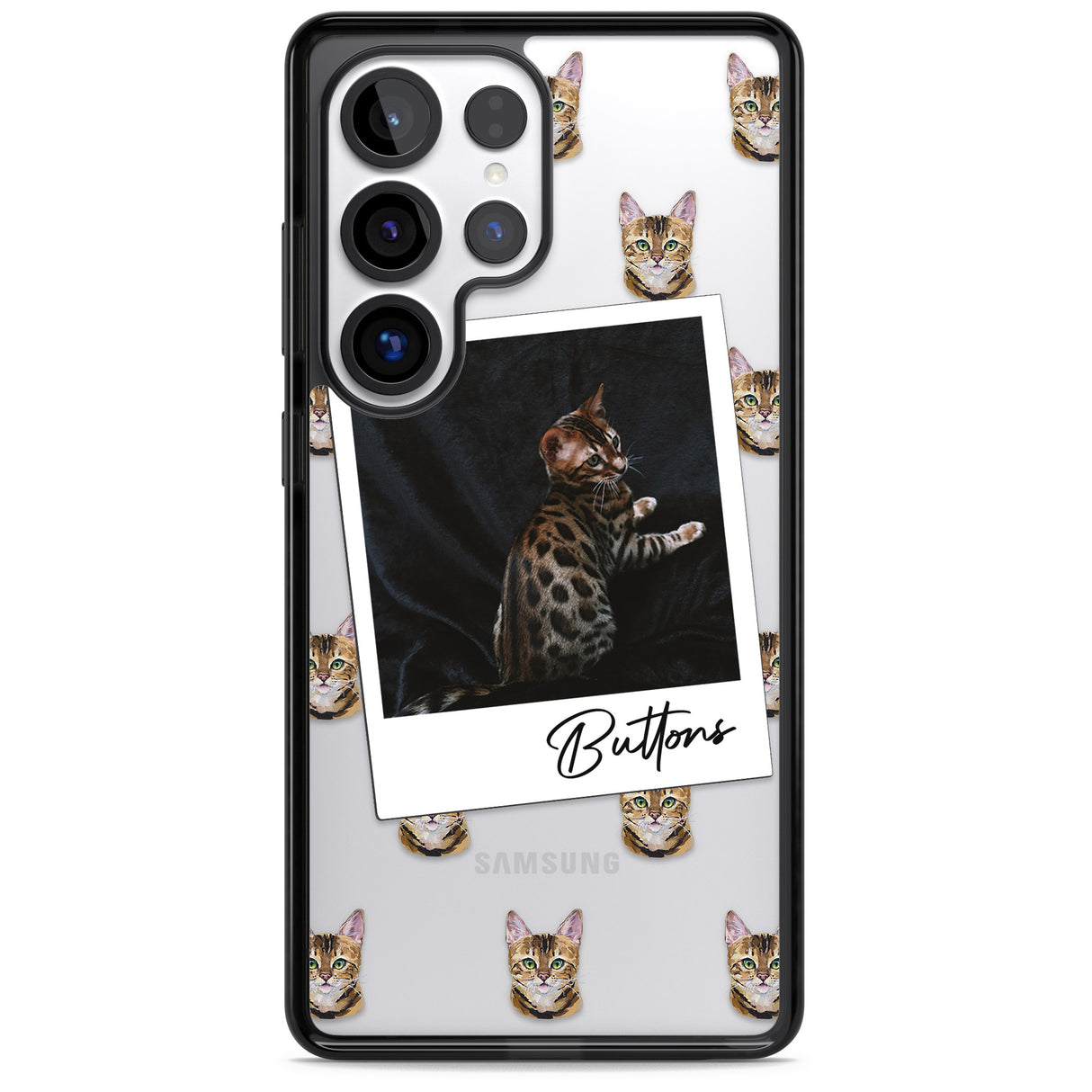 Personalised Bengal Cat Photo