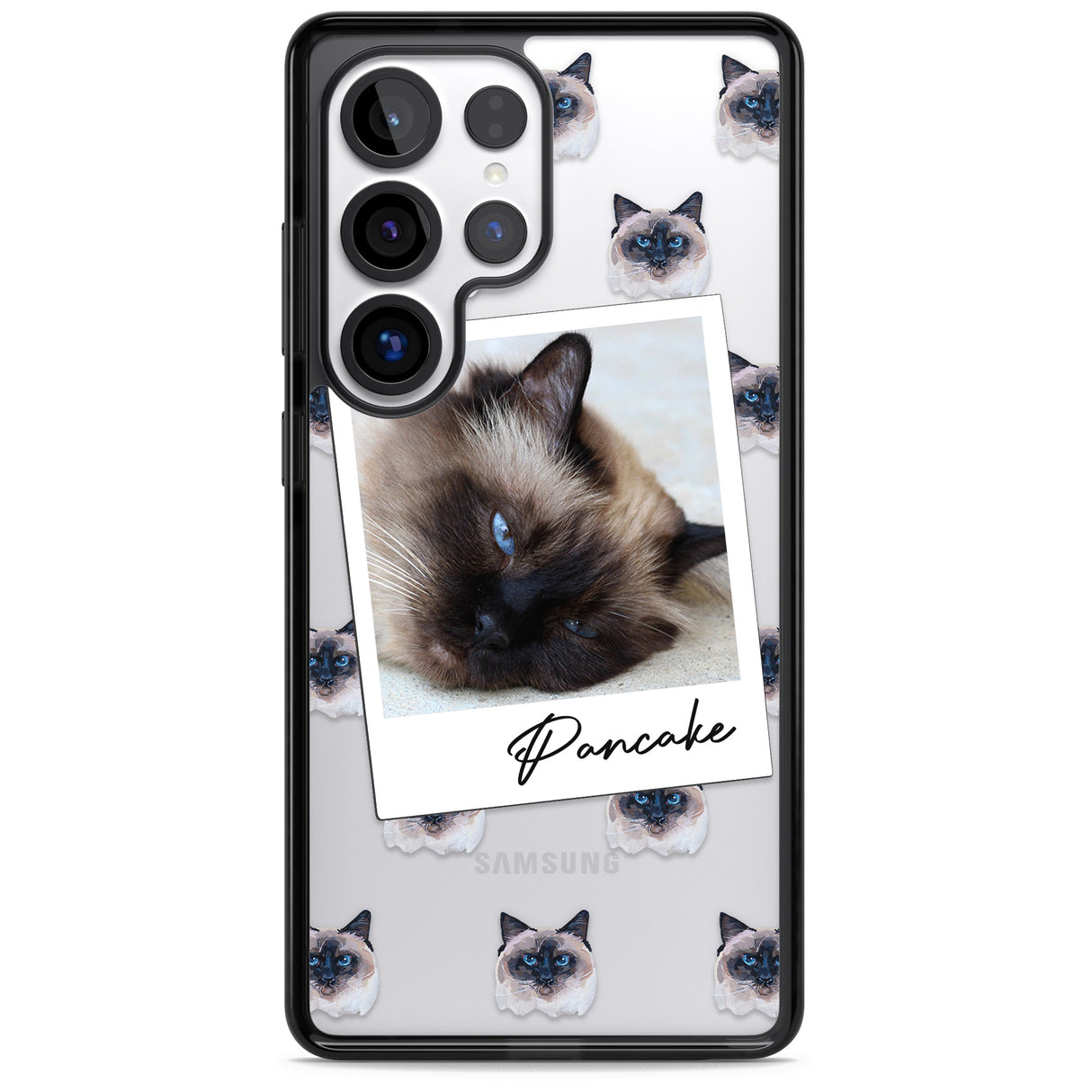 Personalised Burmese Cat Photo