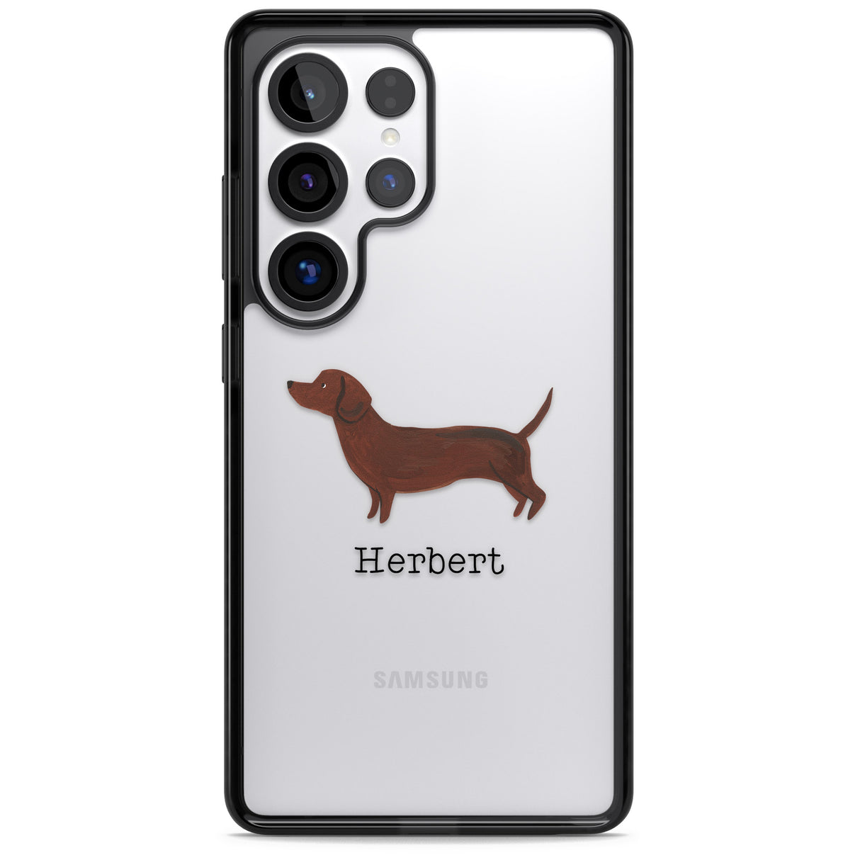 Personalised Hand Painted Sausage Dog