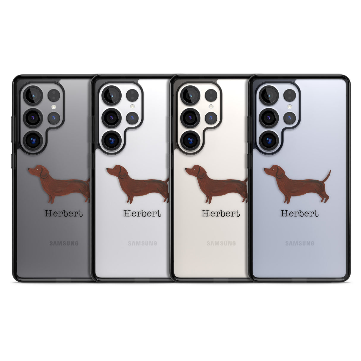 Personalised Hand Painted Sausage Dog