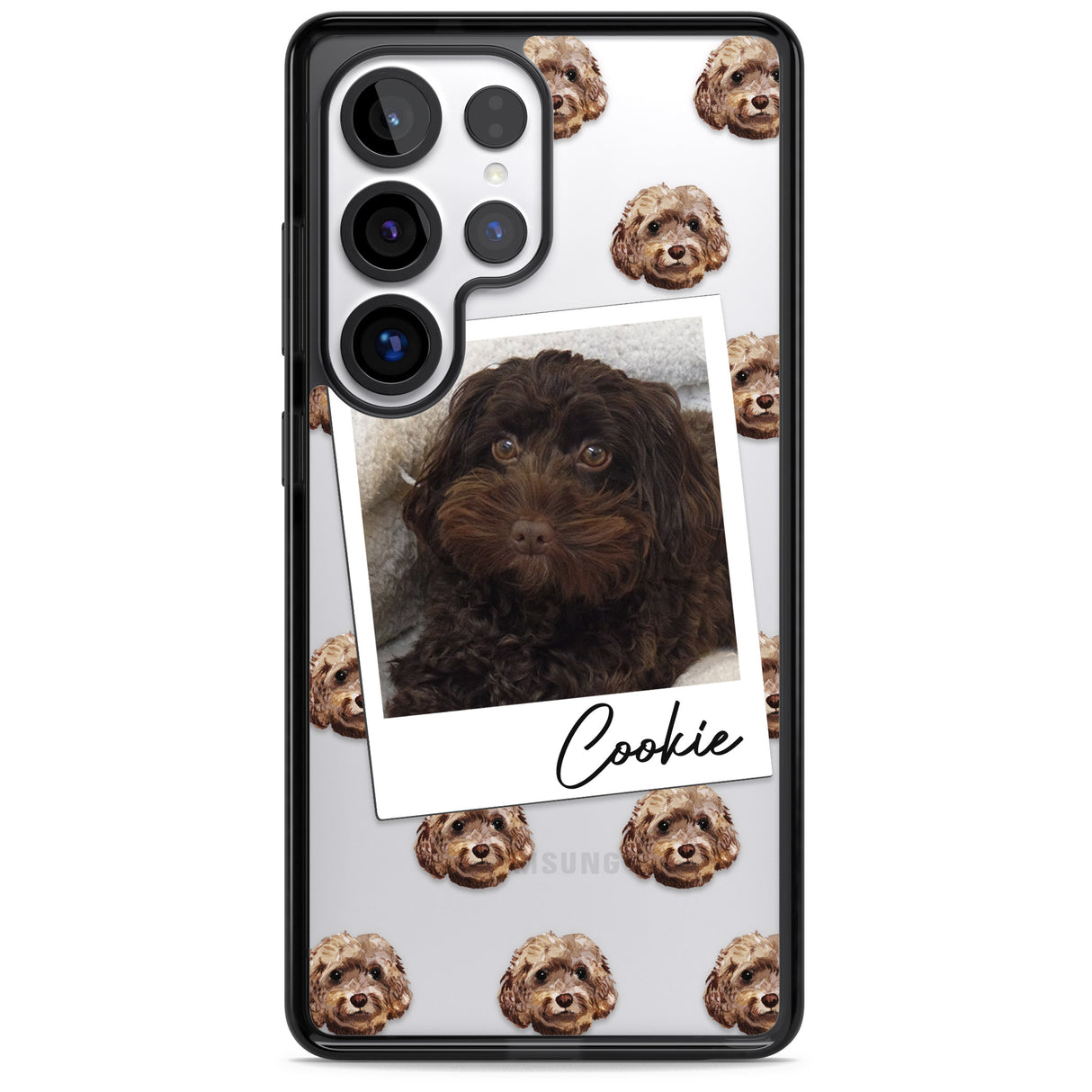 Personalised Cockapoo, Brown - Dog Photo