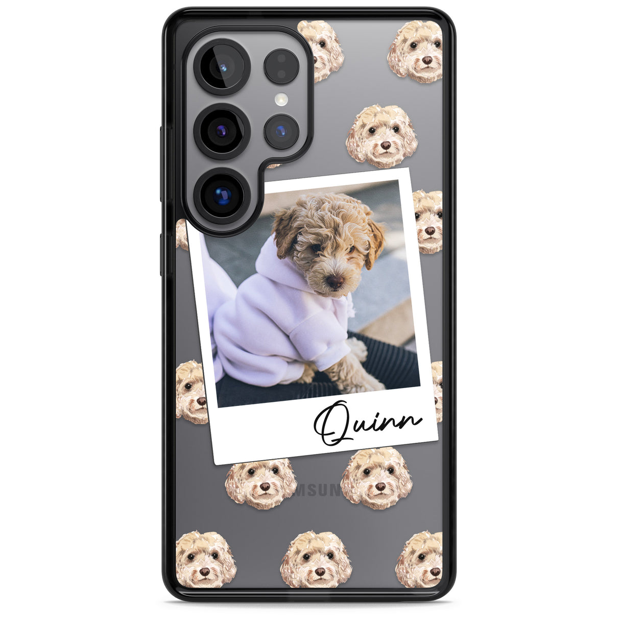 Personalised Cockapoo, Cream - Dog Photo