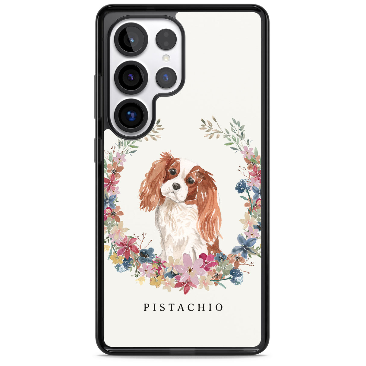 Personalised Cavalier King Charles Portrait Spaniel