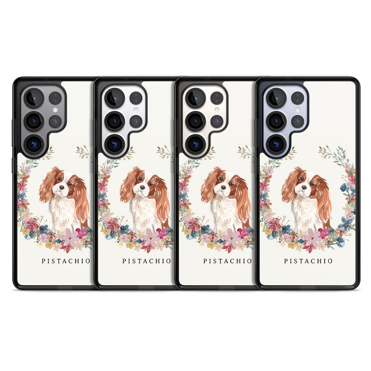 Personalised Cavalier King Charles Portrait Spaniel
