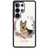 Personalised German Shepherd - Watercolour Dog Portrait