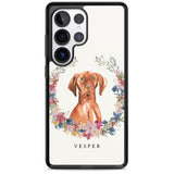 Personalised Hungarian Vizsla - Watercolour Dog Portrait