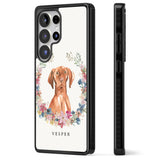 Personalised Hungarian Vizsla - Watercolour Dog Portrait