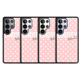 Personalised Pink Polka