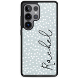 Personalised Vertical Cursive & Dots