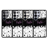 Personalised Black & White Paint Splatters