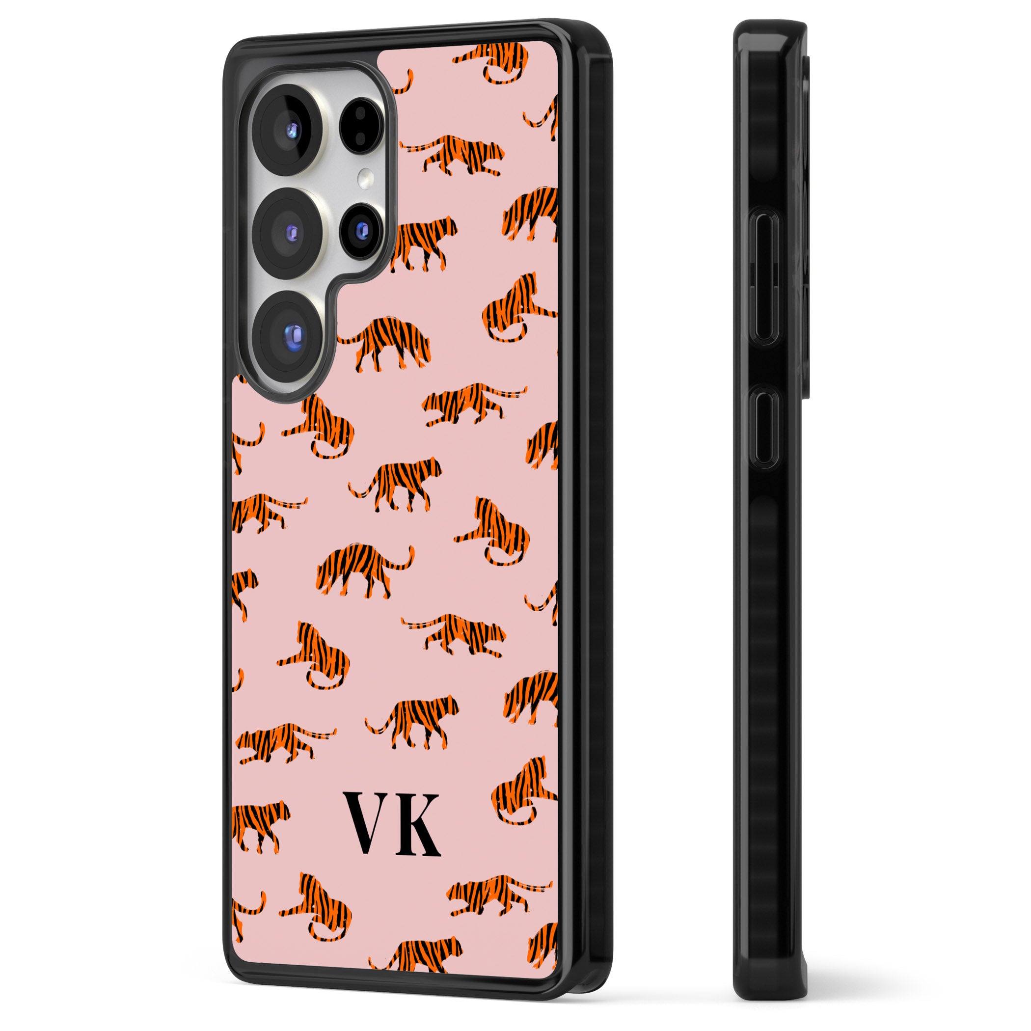 Personalised Pink Safari Tiger Pattern