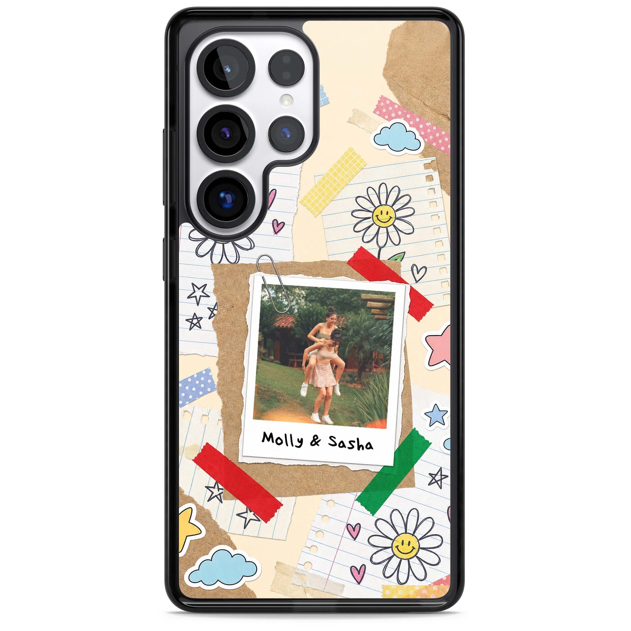 Scrapbook Photo coquette iPhone case | Black Impact case for Samsung Galaxy S25 Ultra