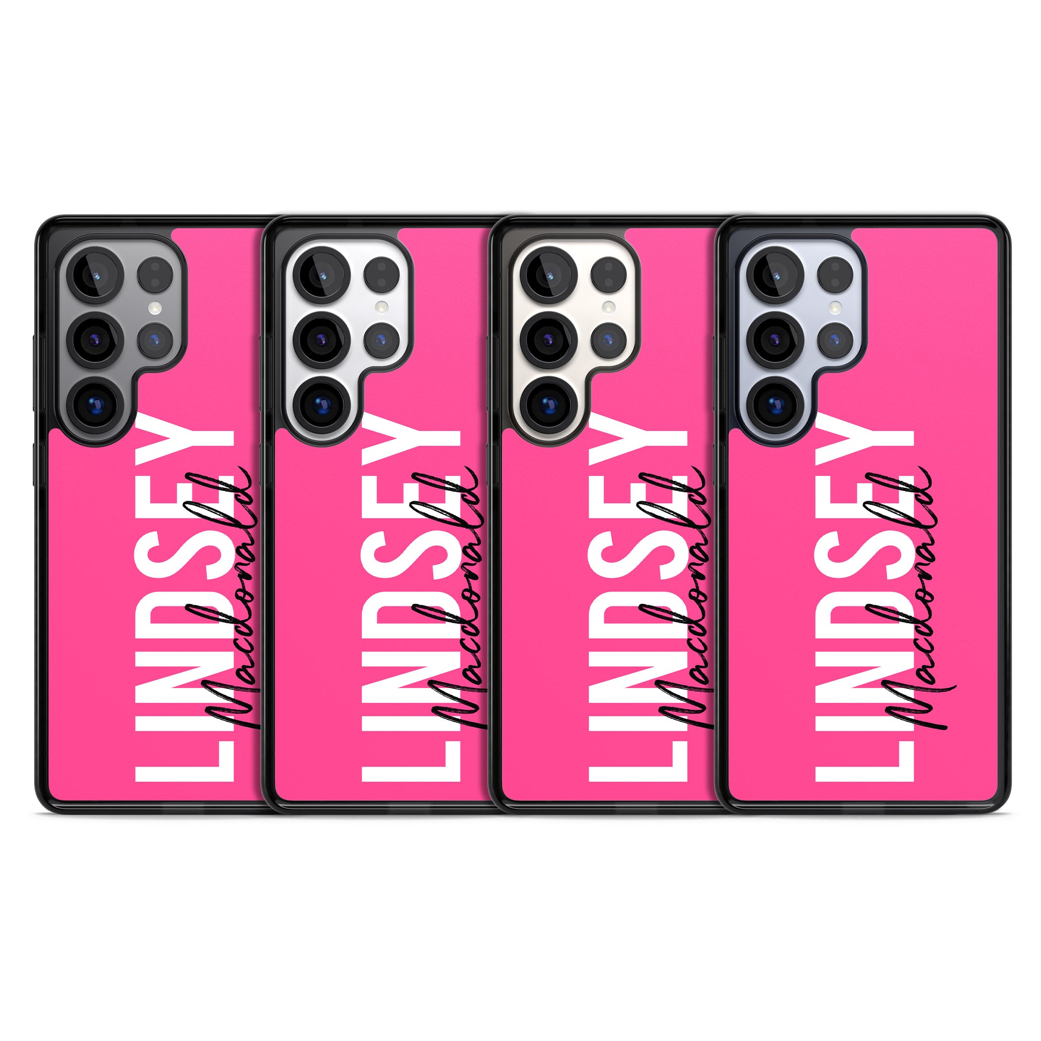 Personalised Bold Name: Pink