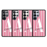 Personalised Pink on Pink Stripes