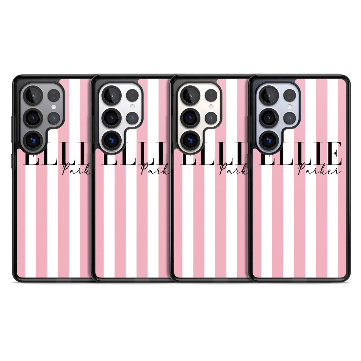 Personalised Pink Stripes