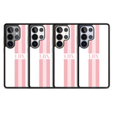 Personalised Minimal Pink Stripes