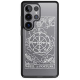 Personalised Wheel of Fortune Tarot Card - White Transparent