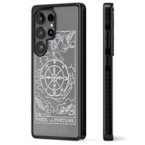 Personalised Wheel of Fortune Tarot Card - White Transparent