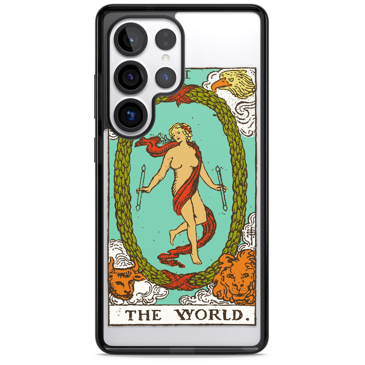 Personalised The World Tarot Card - Colour