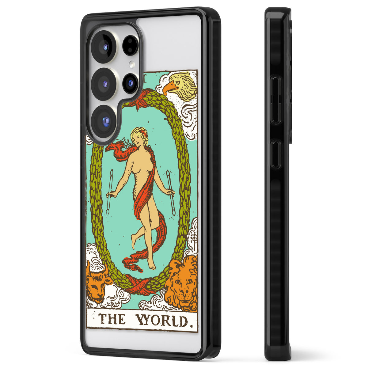 Personalised The World Tarot Card - Colour