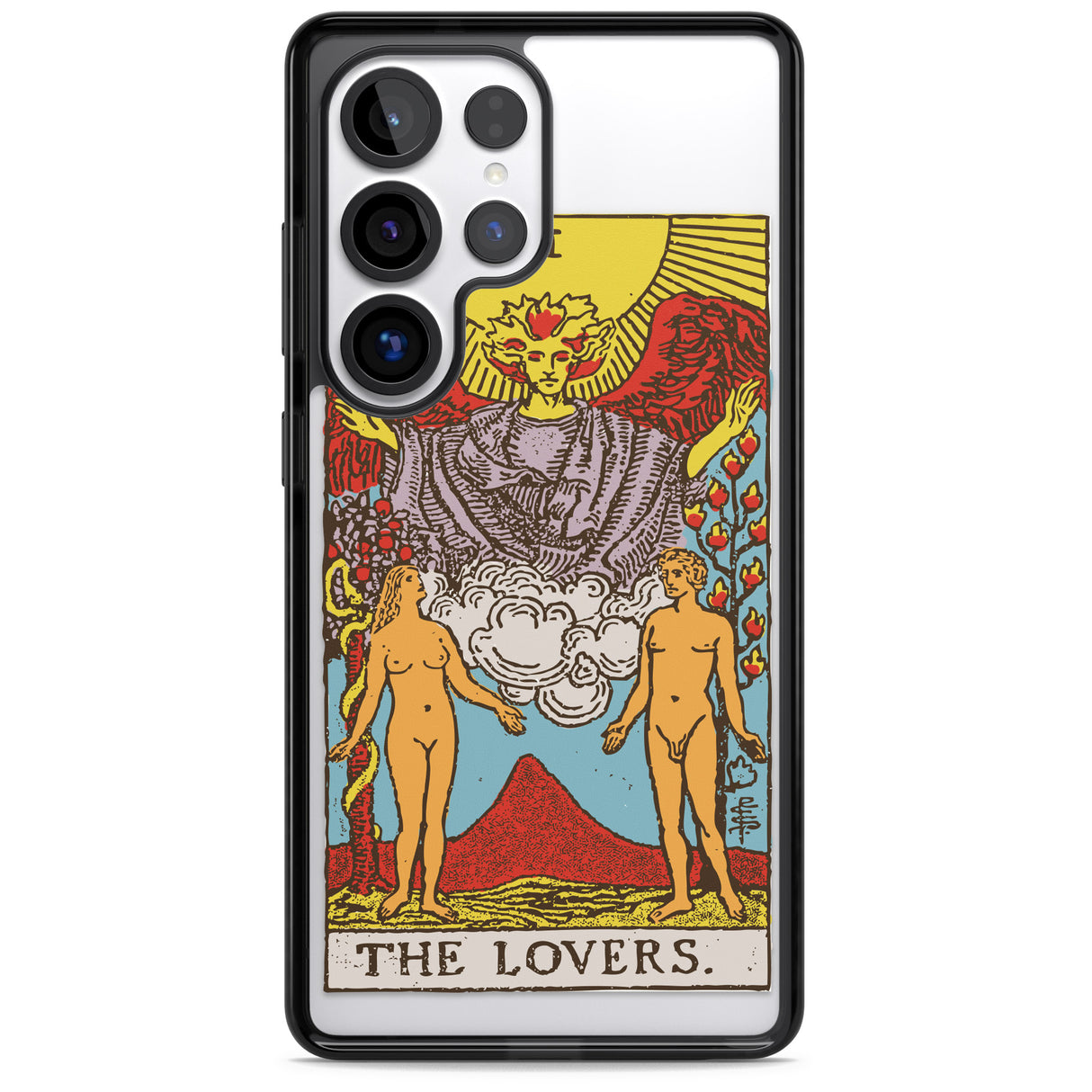 Personalised The Lovers Tarot Card - Colour