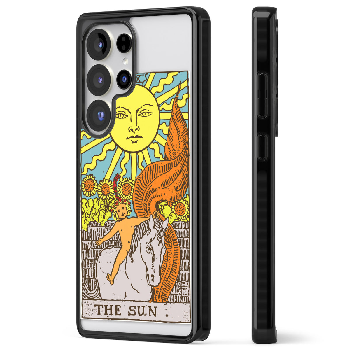 Personalised The Sun Tarot Card - Colour