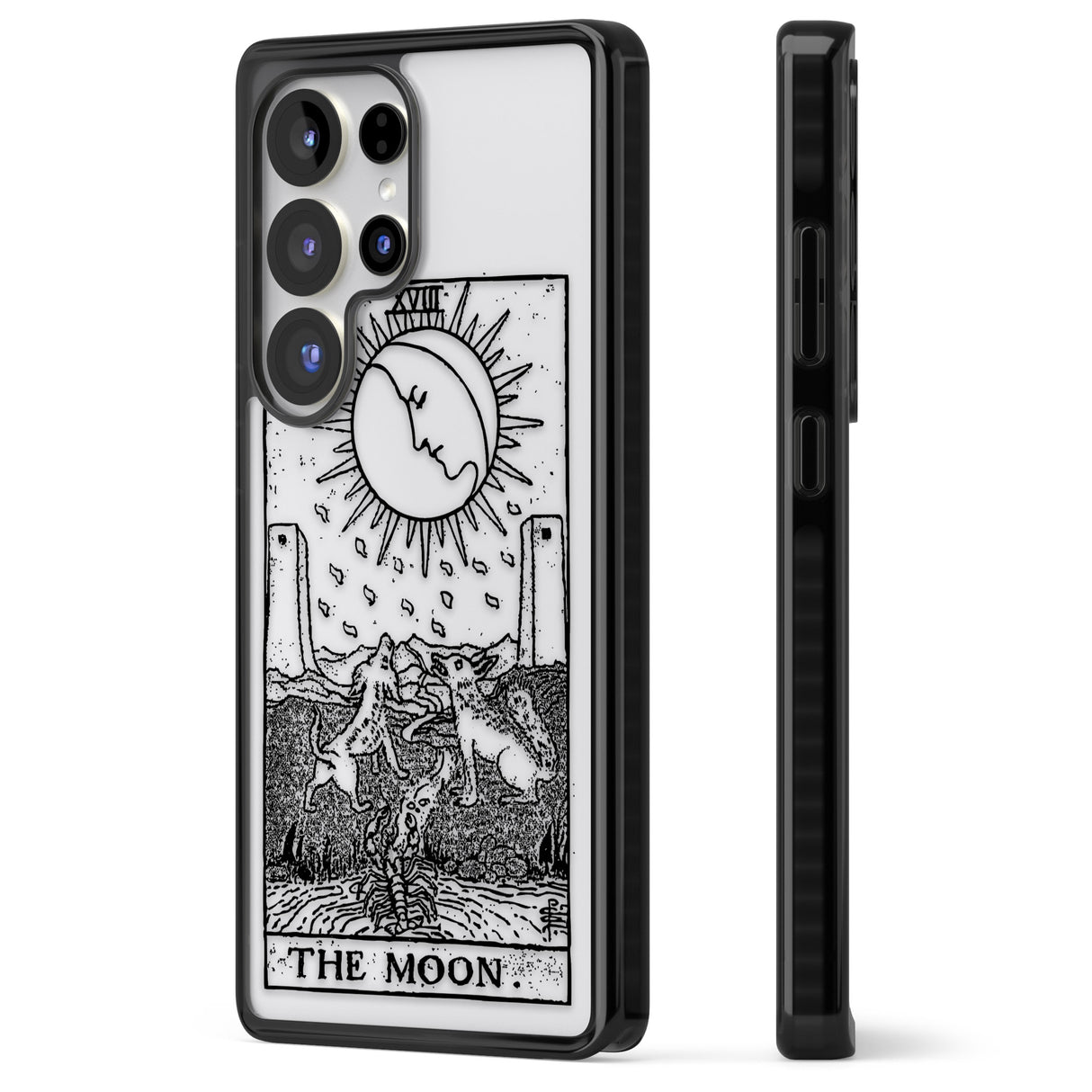 Personalised The Moon Tarot Card - Transparent