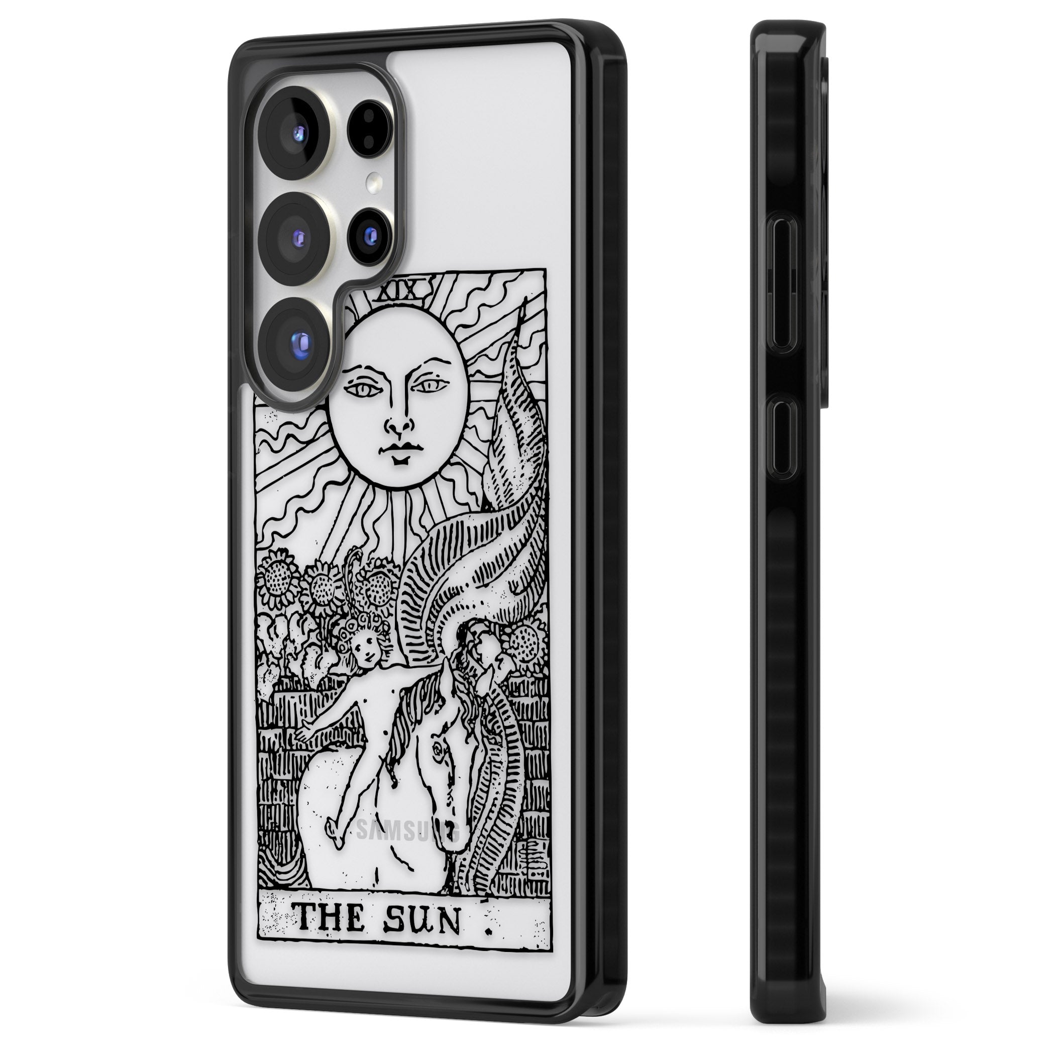 Personalised The Sun Tarot Card (Clear)