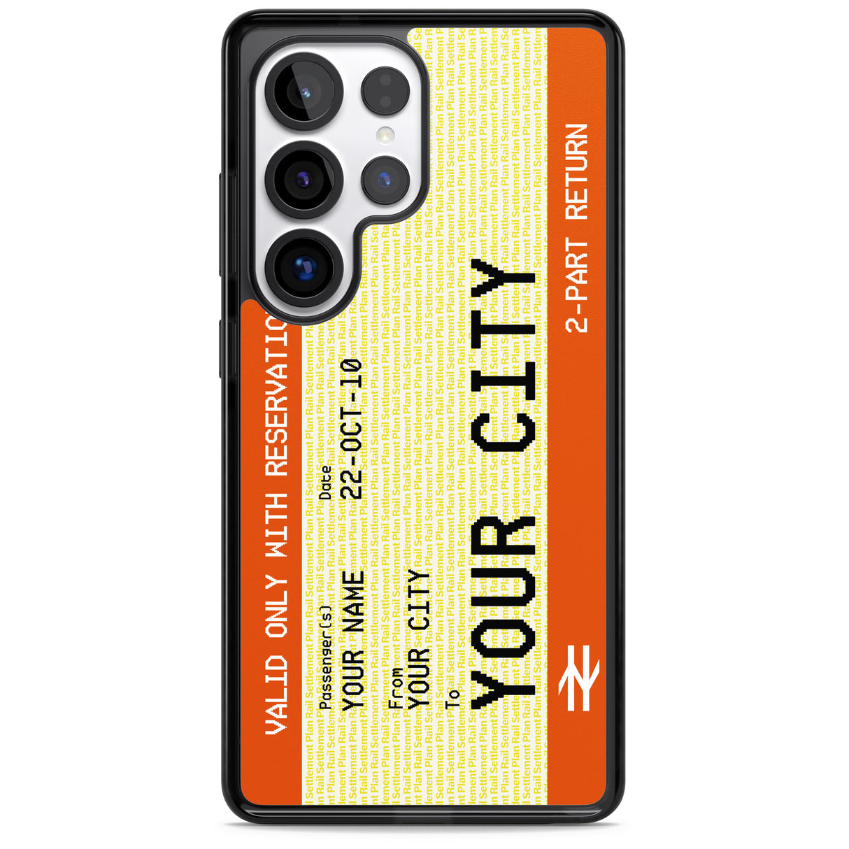 Personalised Create Your Own Train Ticket