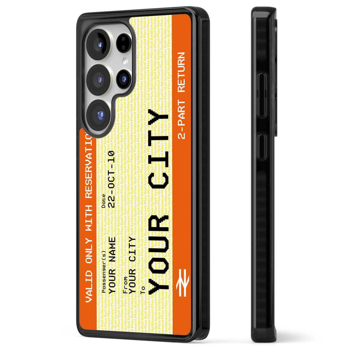 Personalised Create Your Own Train Ticket