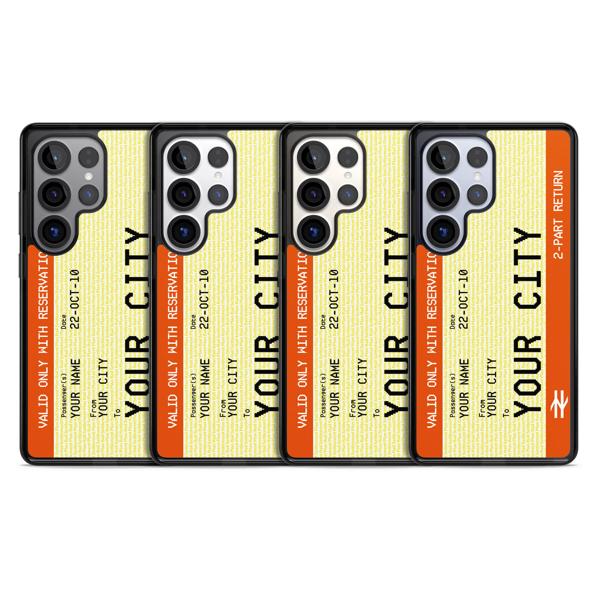 Personalised Create Your Own Train Ticket