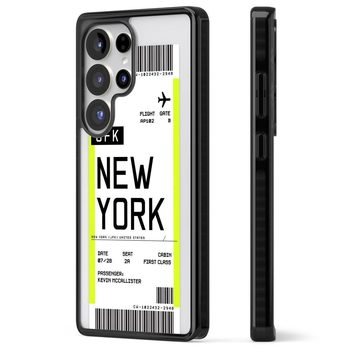 Personalised New York Boarding Pass