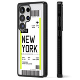 Personalised New York Boarding Pass