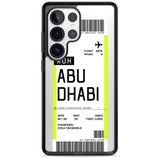 Personalised Abu Dhabi Boarding Pass