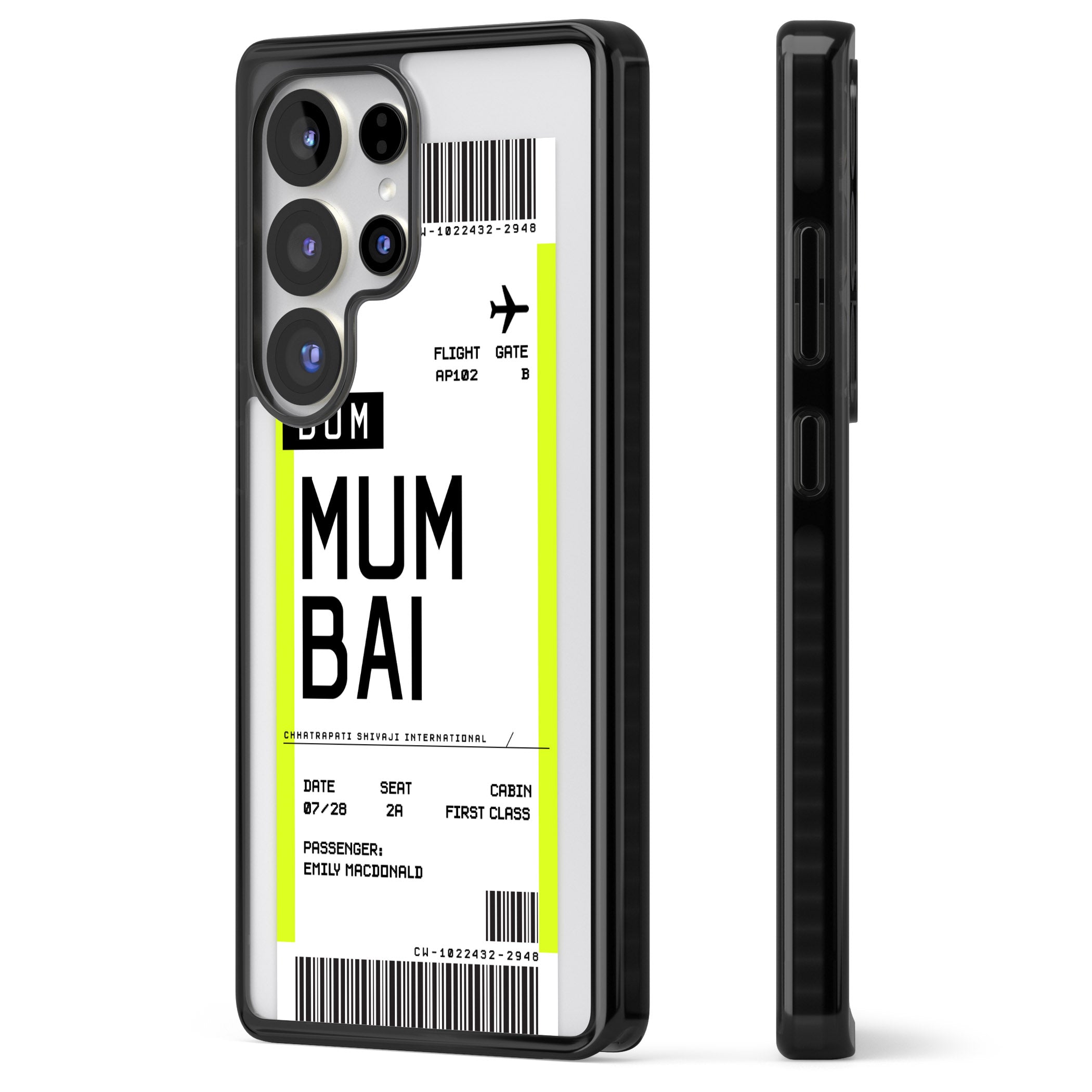 Personalised Mumbai Boarding Pass