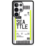 Personalised Seattle Boarding Pass