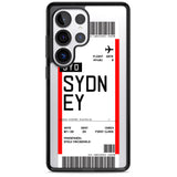 Personalised Sydney Boarding Pass