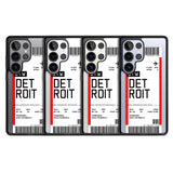 Personalised Detroit Boarding Pass