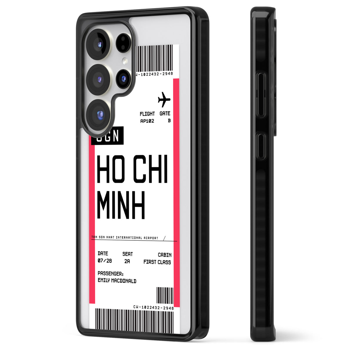 Personalised Ho Chi Minh City Boarding Pass