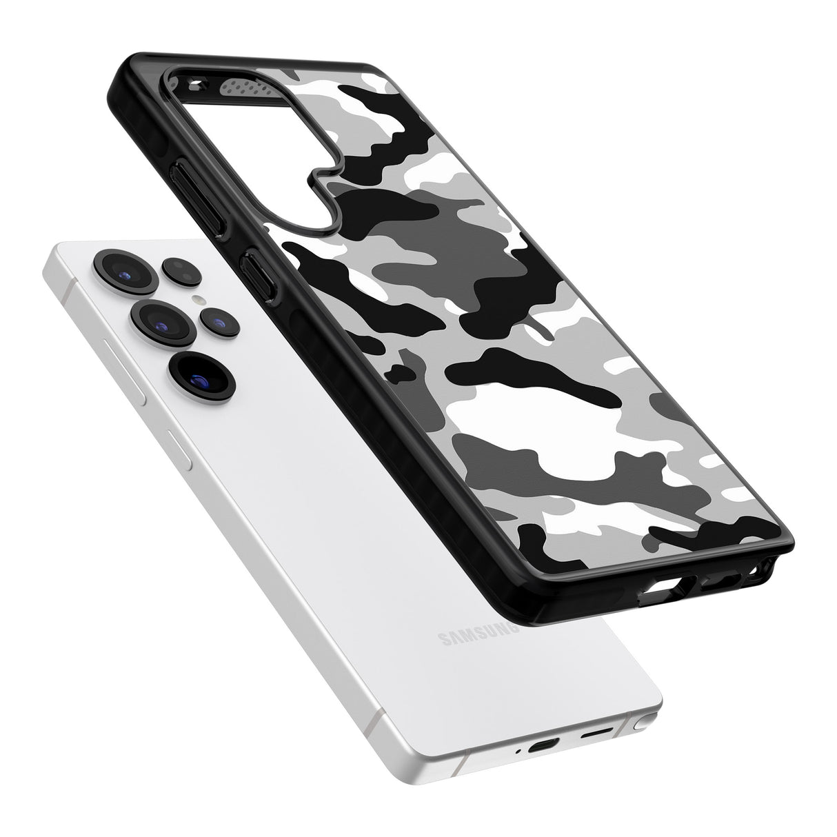 Grey Black Urban Camo
