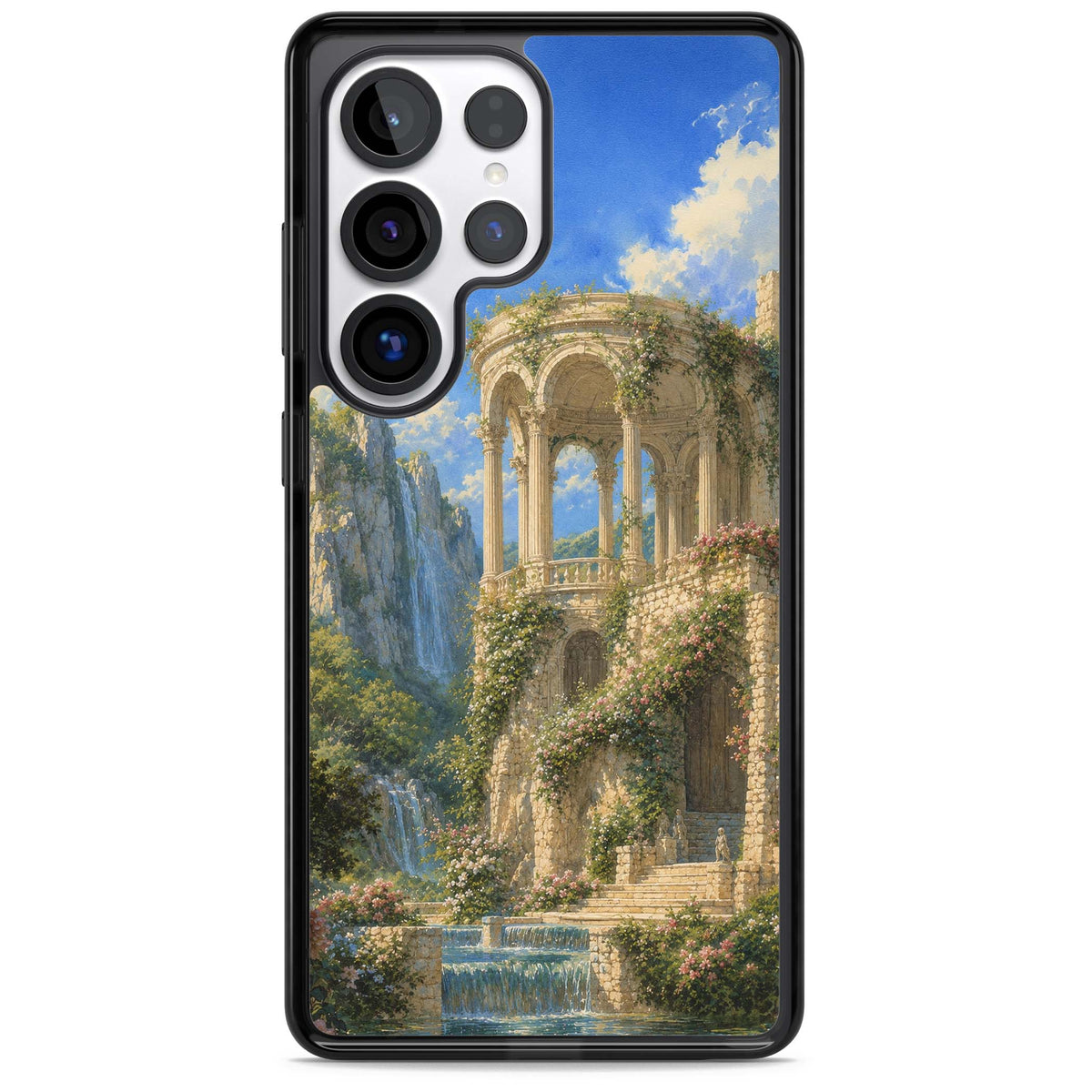 Palace Pavilion fairycore iPhone case | Black Impact case for Samsung Galaxy S25 Ultra