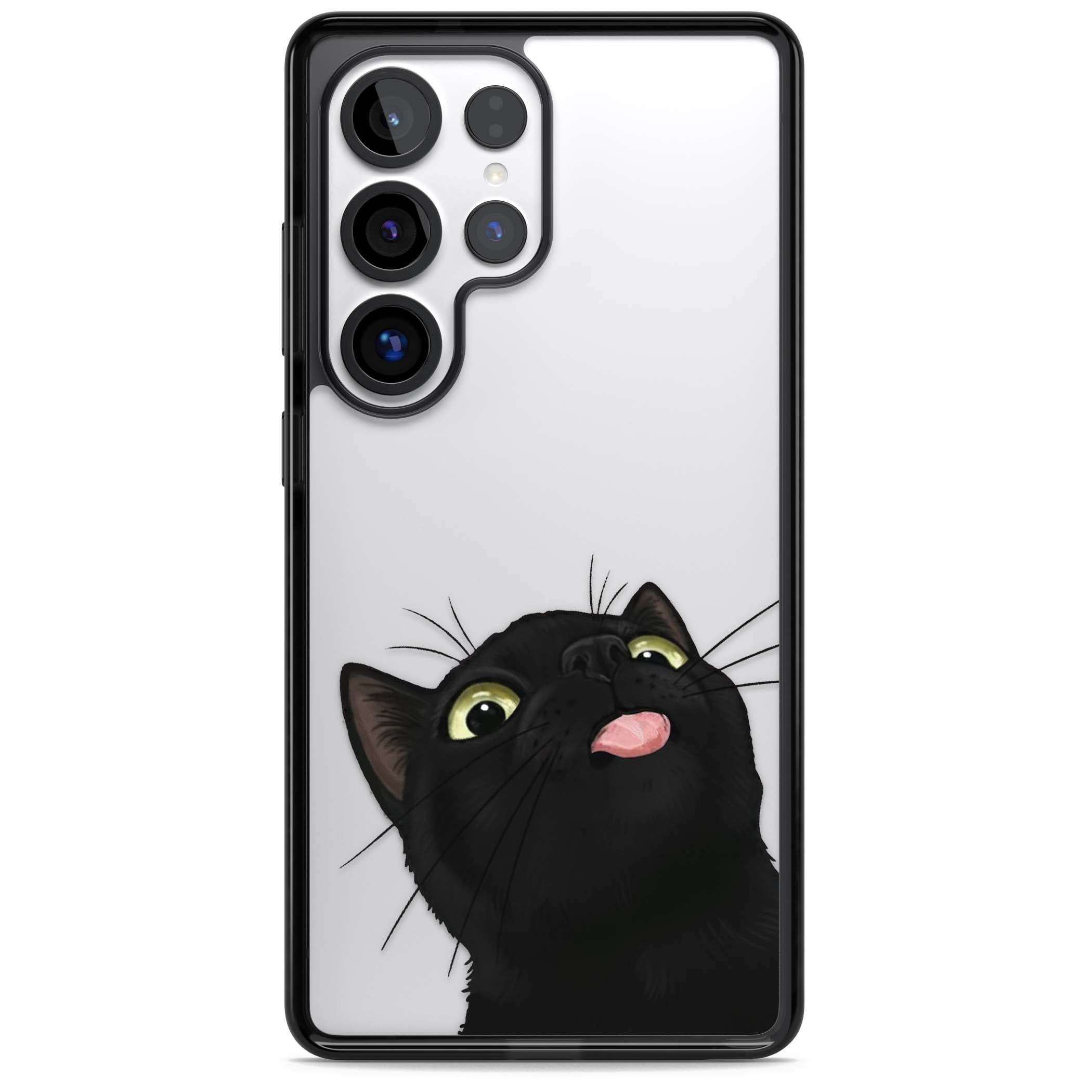 Black Cat Energy for her iPhone case | Black Impact case for Samsung Galaxy S25 Ultra
