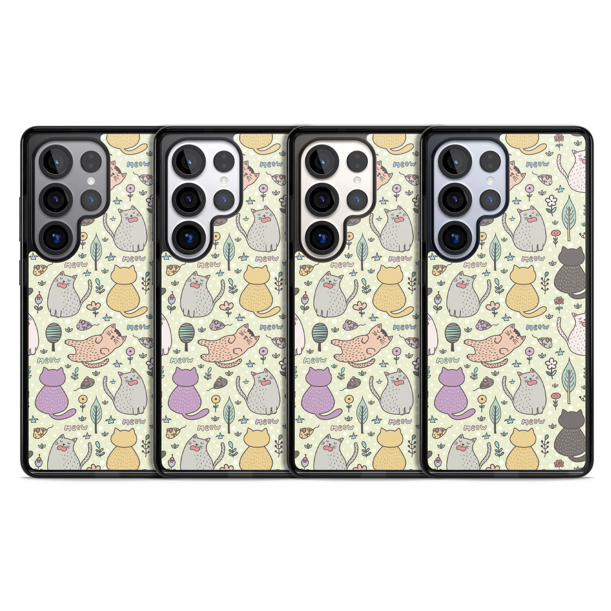 Cat Pattern Cream