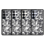 Dark Grey Cat Camouflage Pattern