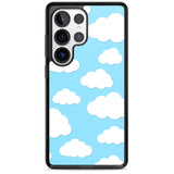 Blue Sky & Clouds Pattern