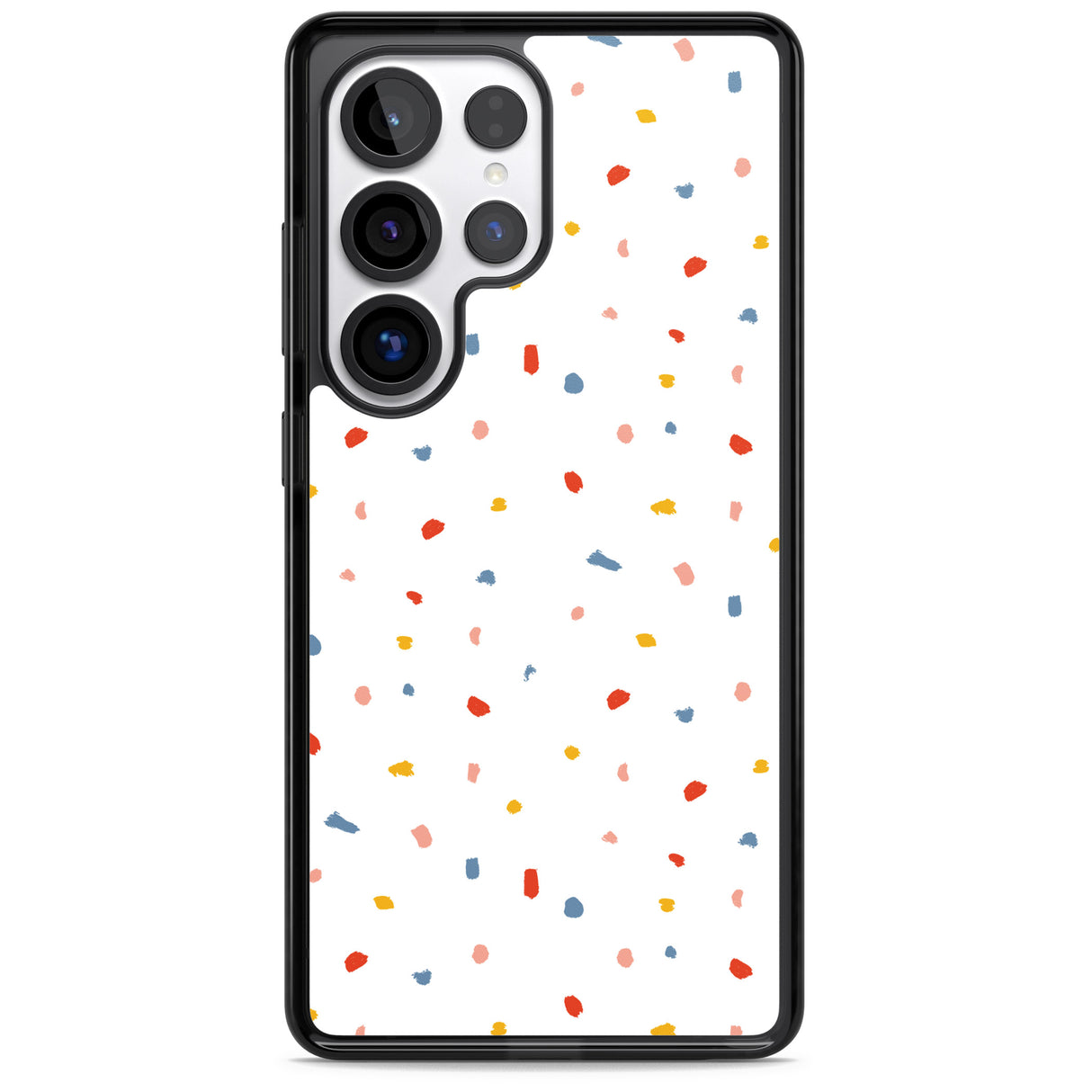 Confetti Print on Solid White