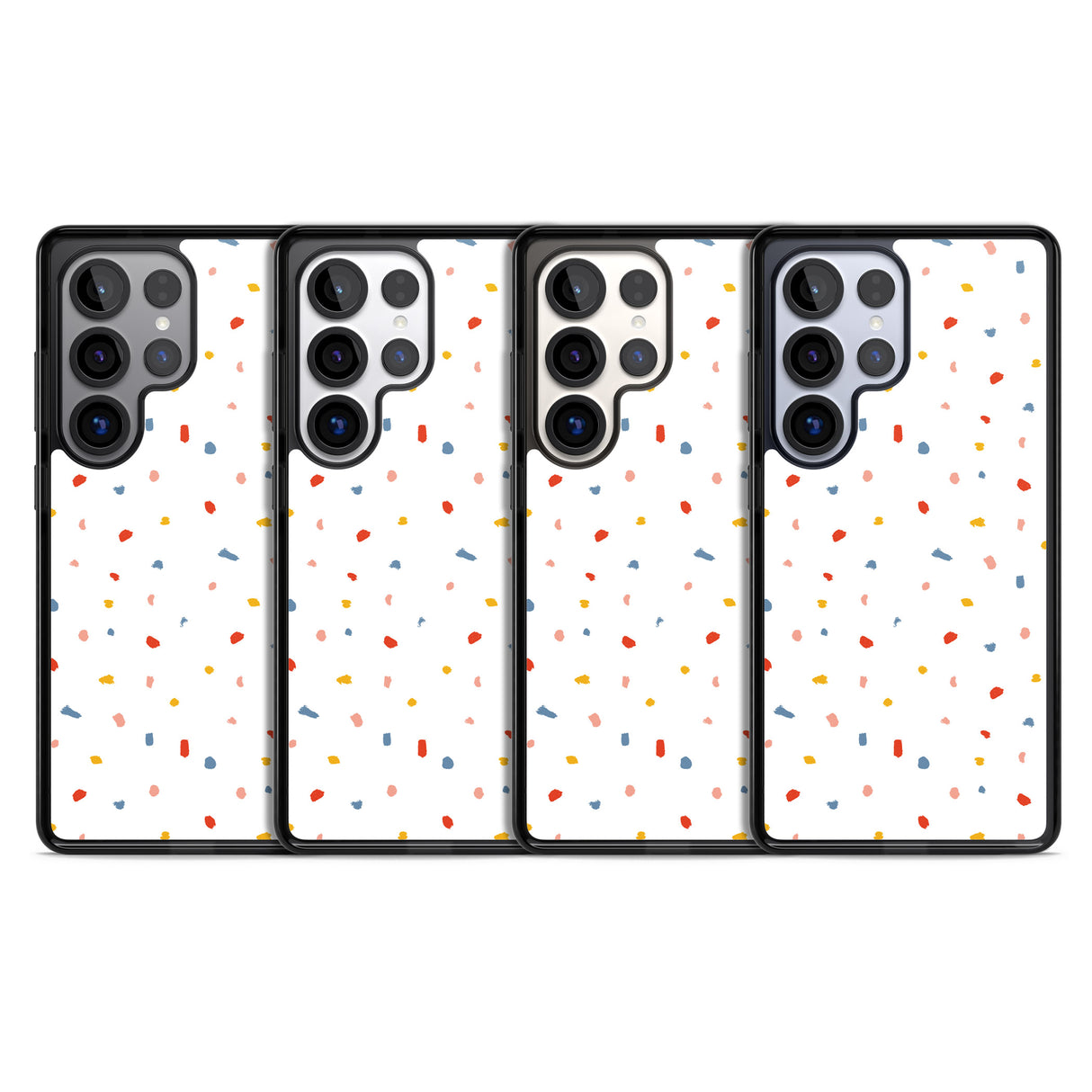 Confetti Print on Solid White