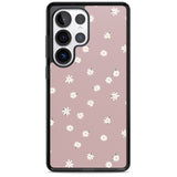 Dark Pink Cute Floral Design
