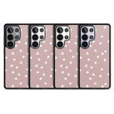 Dark Pink Cute Floral Design